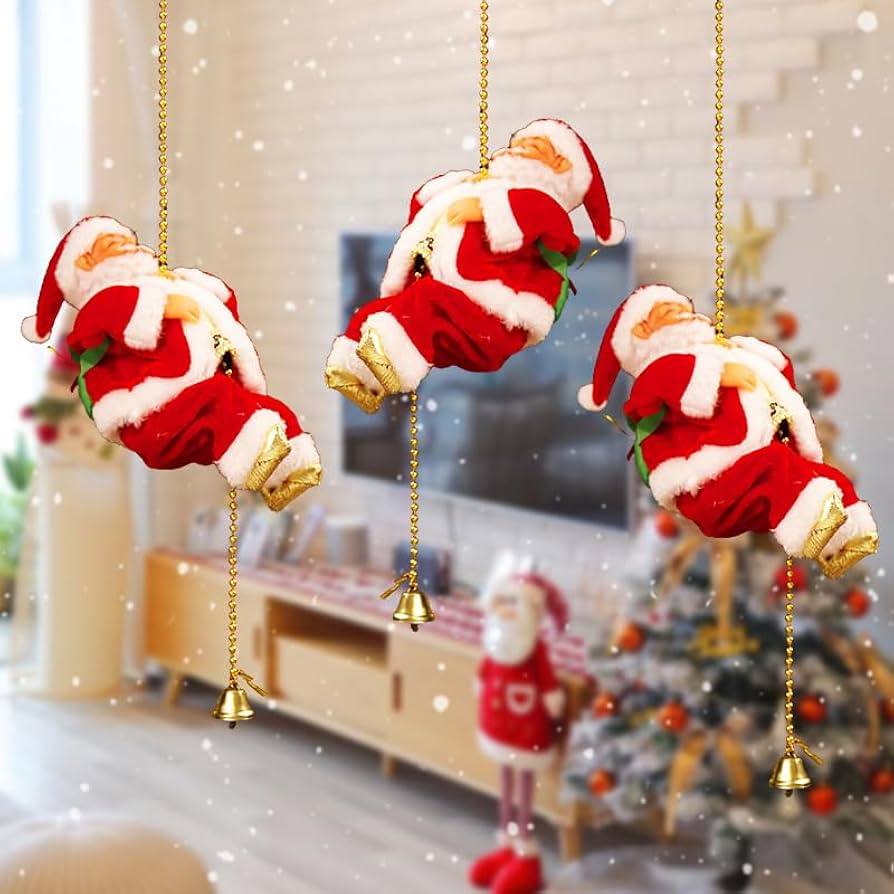 SantaClimb PRO™ — Papá Noel Escalador Musical