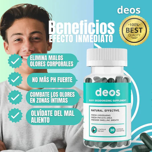 DEOS™ – Desodorante Natural Interno PROMO 2x1